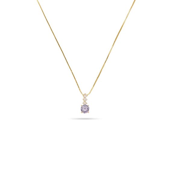 Collier Dilvdò Femme in Argent Zircone CLPLOLIL - CLPLOLIL